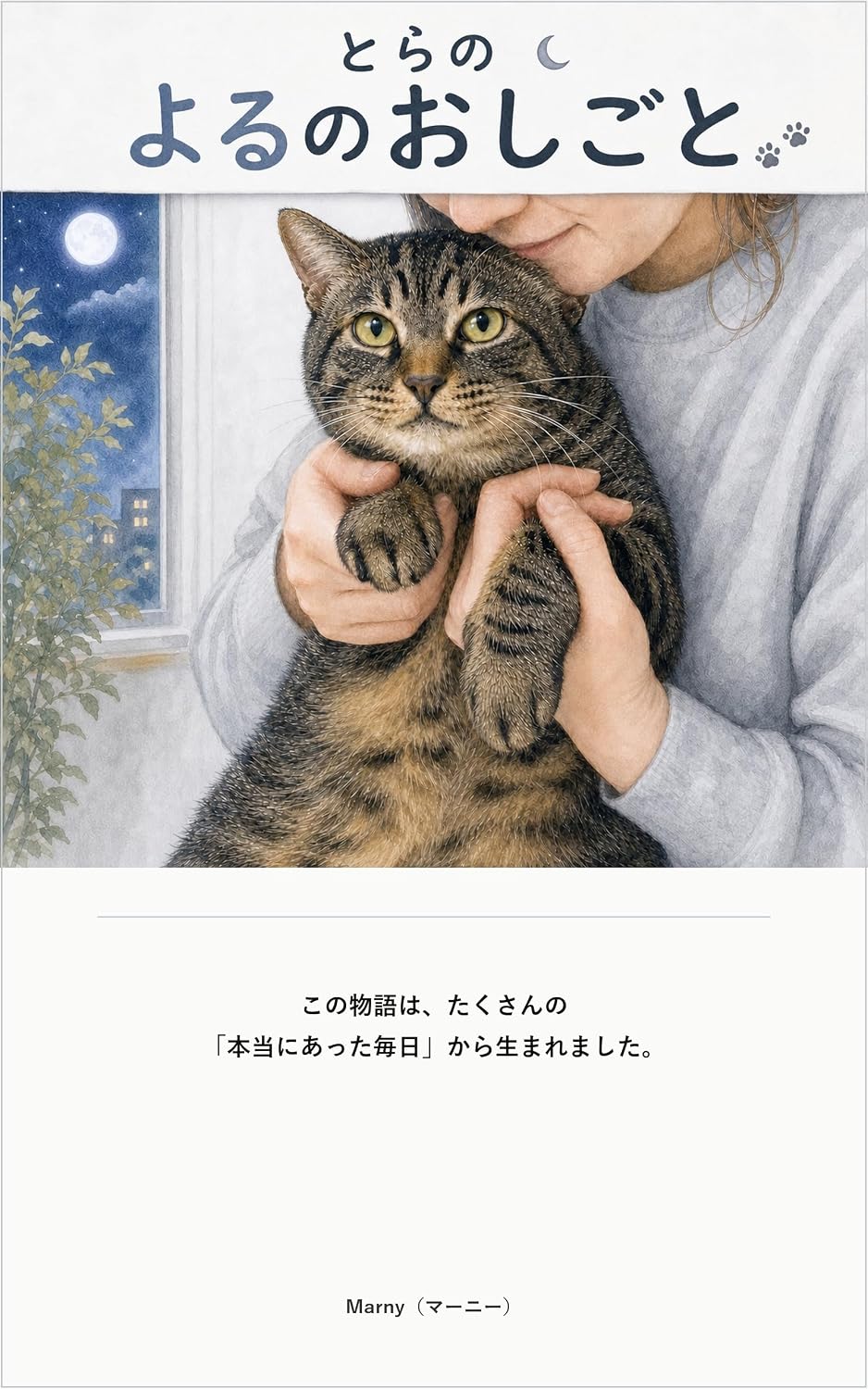 『とらの よるのおしごと』の表紙